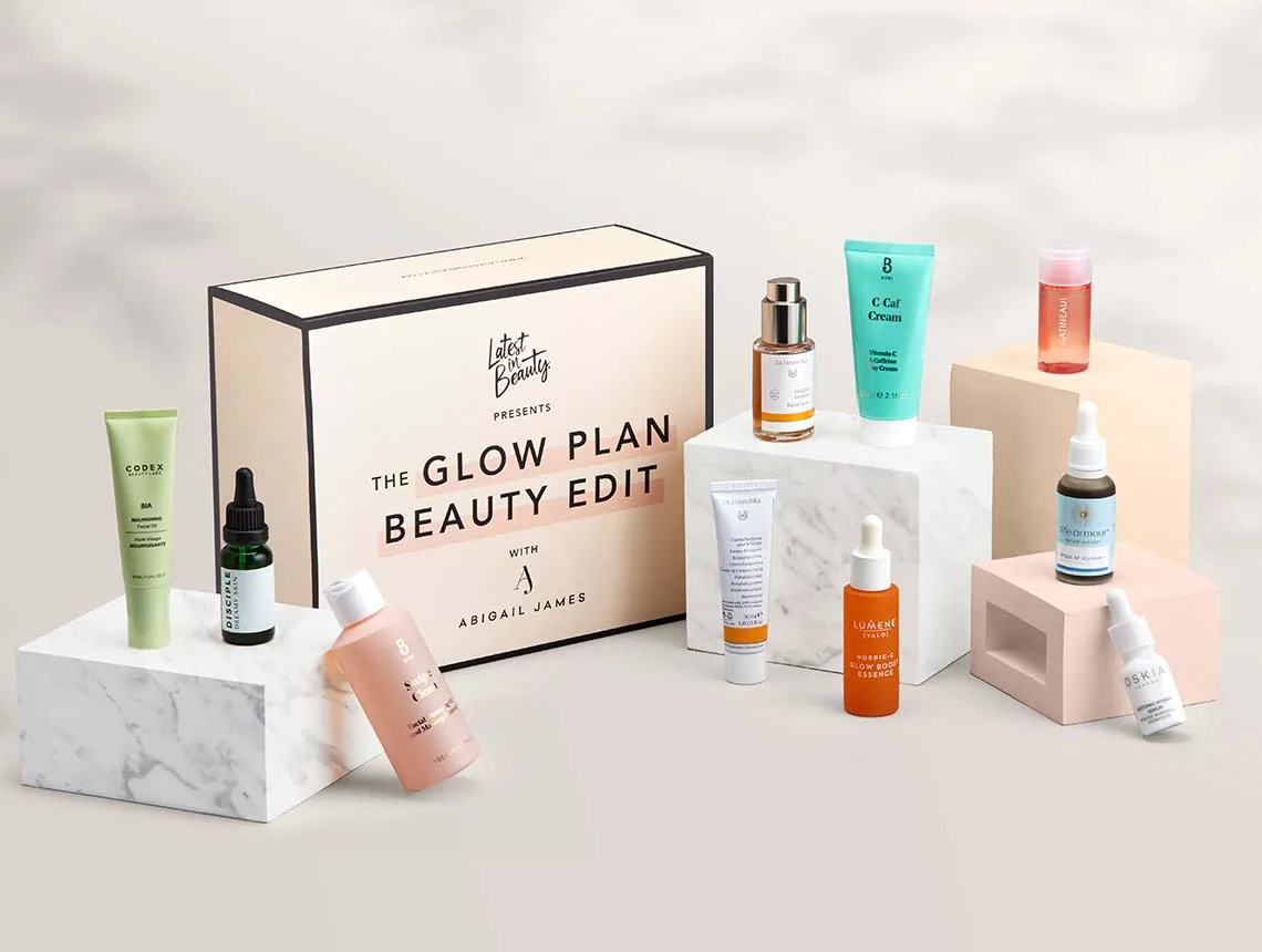 Glow Plan Beauty Edit by Abigail James