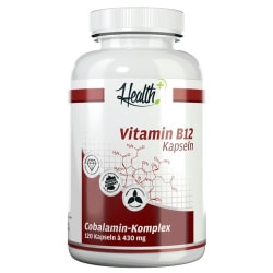 Health+ B12 Vitamin Supplement (120 Capsules)