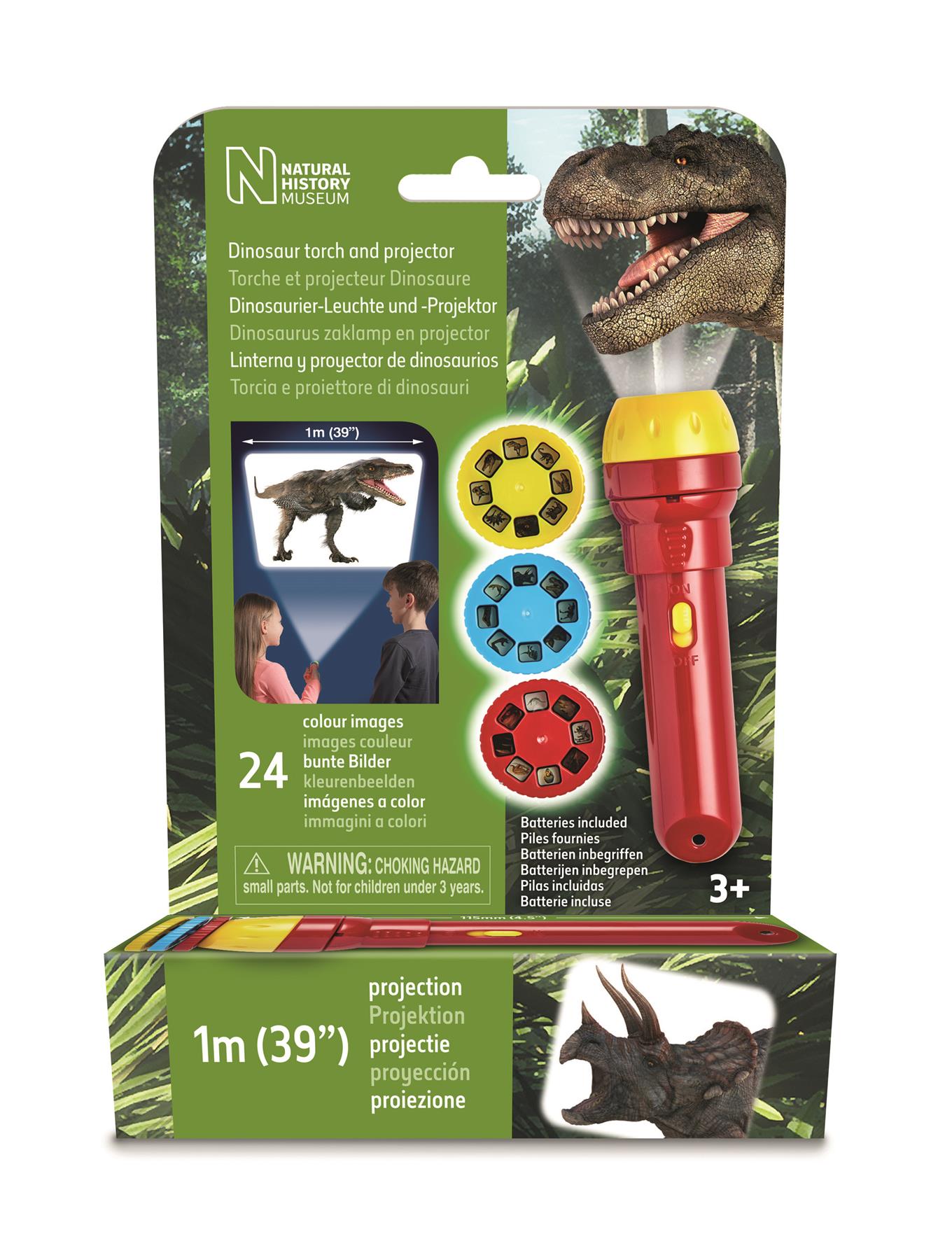 Brainstorm Toys Dinosaur Flashlight and Projector