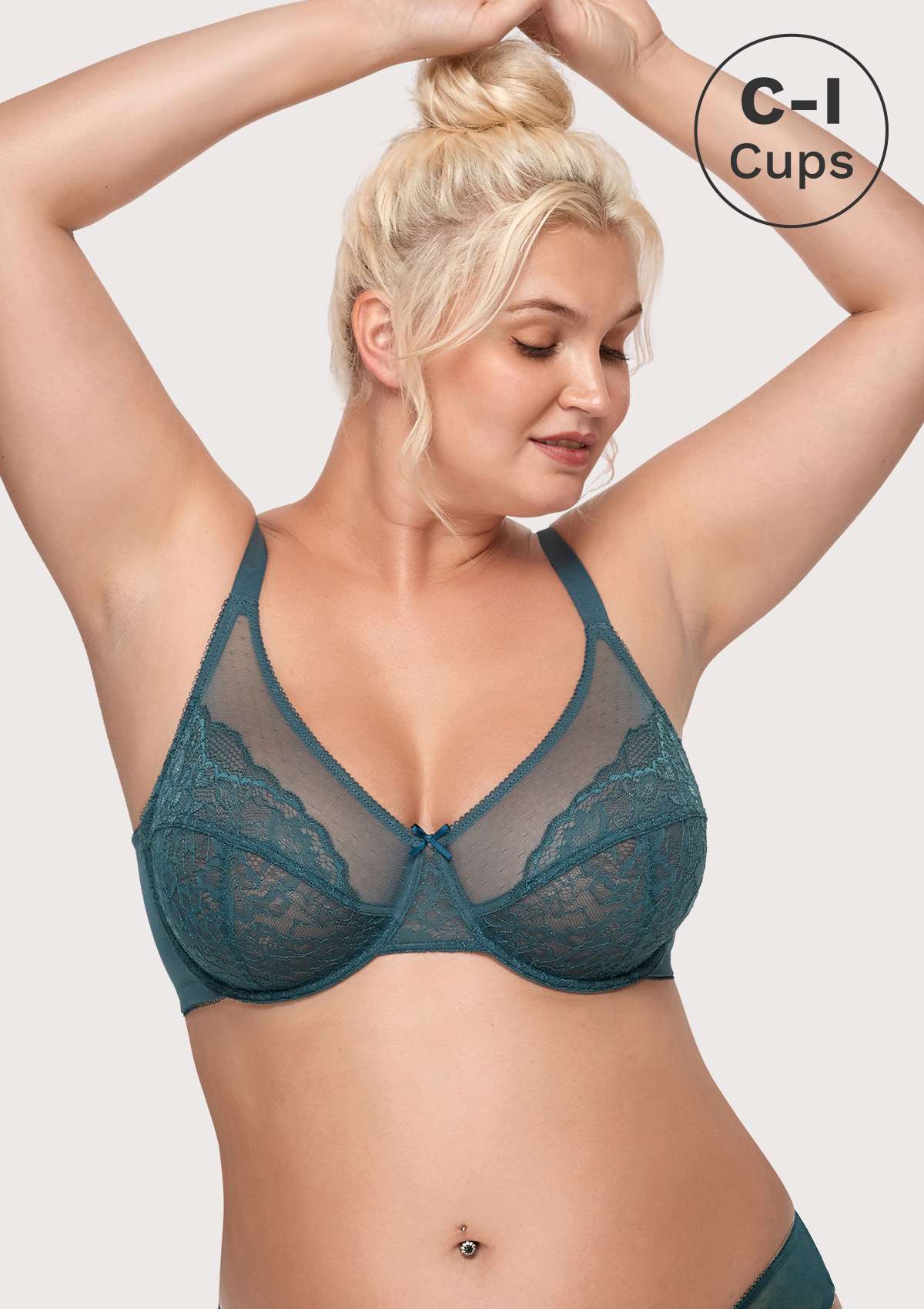 HSIA Enchante Full Coverage Bra 40D