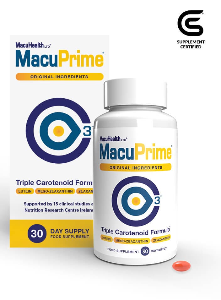 MacuPrime Eye Health - One-Month Supply (30 Capsules)