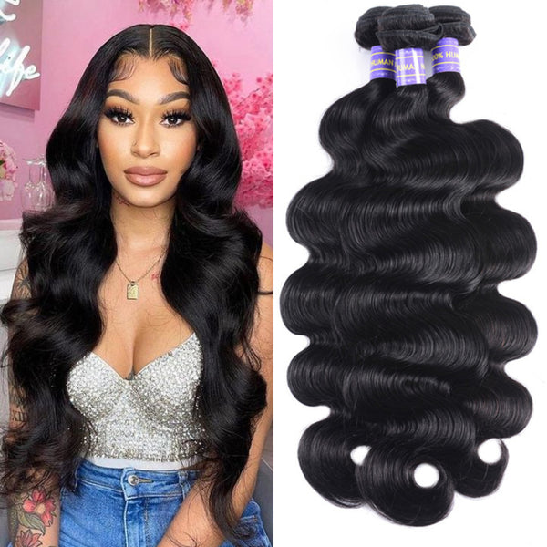 Sunber 100% Unprocessed Body Wave Hair