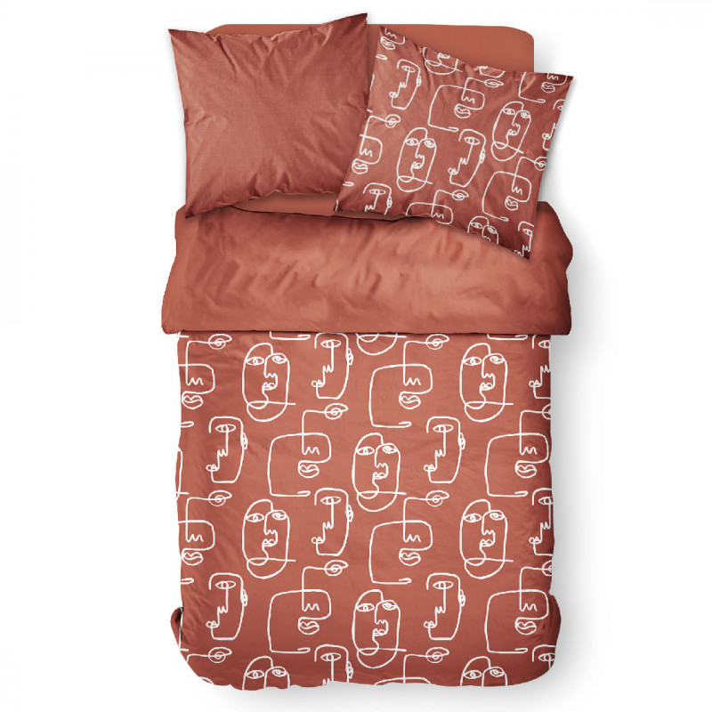 Sunshine Art Deco Cotton Bedding Set