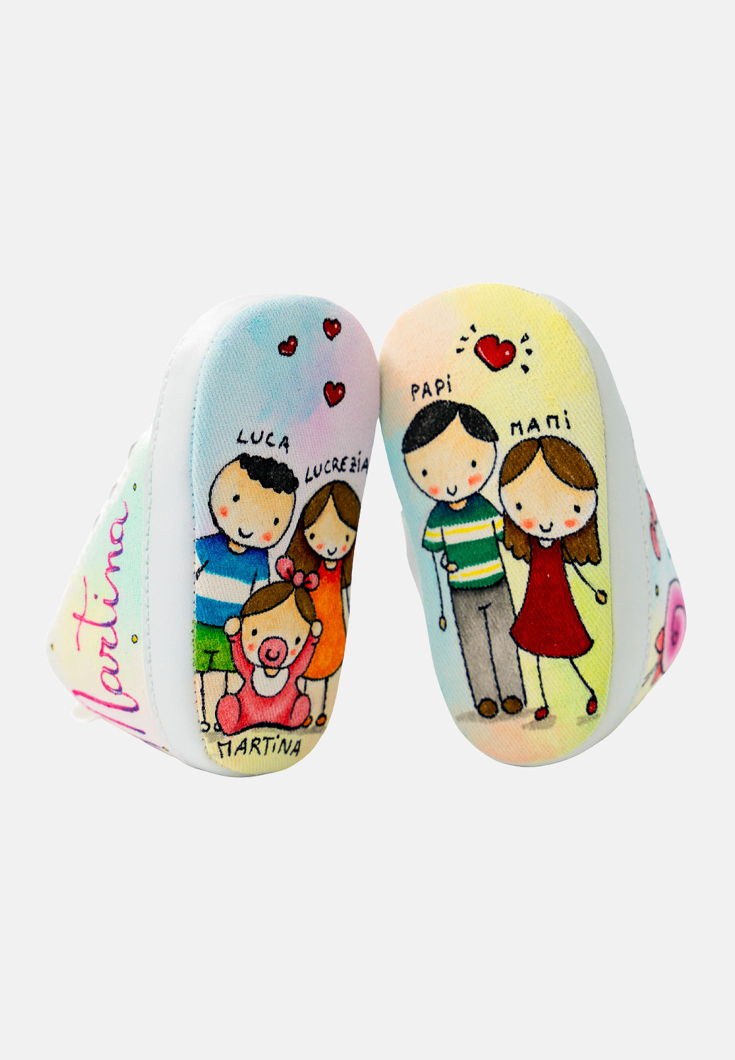 The product title translates to "Baby Shoes Family Portrait 3 3-6 M" in English