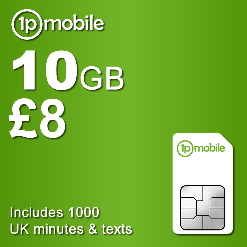 10GB prepay/PAYG SIM