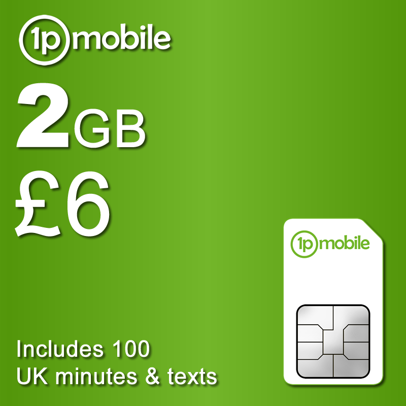 2GB prepay/PAYG SIM