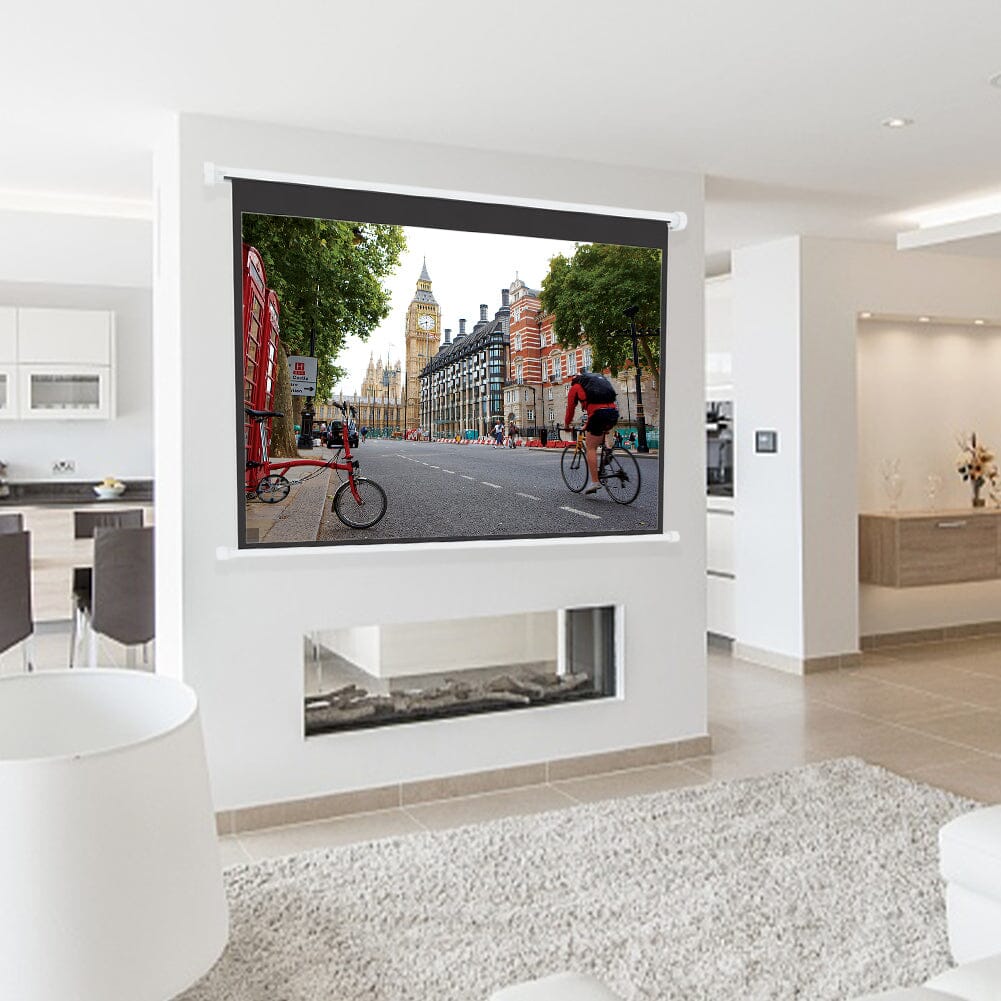 4:3 Wall Mount Electric Projector Screen