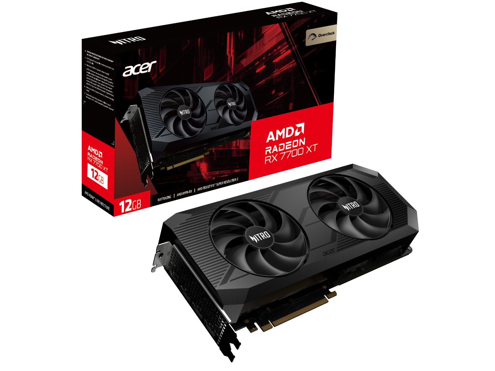 Acer Nitro Radeon RX 7700 XT 12GB