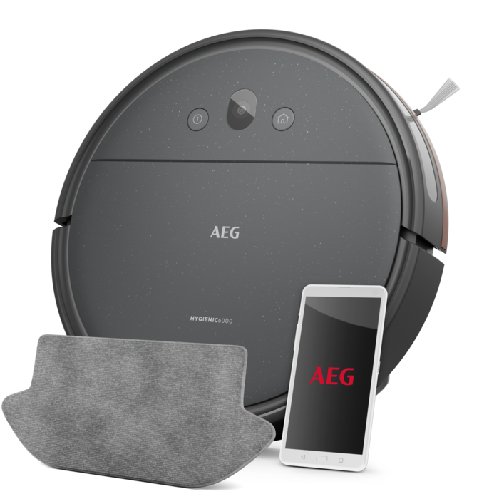 AEG 6000 Gyroscope Robot Vacuum - Dark Grey