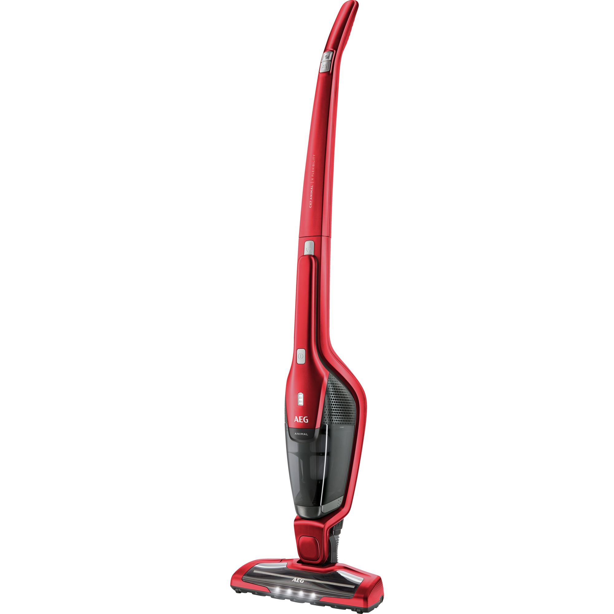 AEG CX7 Cordless Vacuum, Chili Red