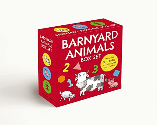 Barnyard Animals Box Set: Counting, Colors, Shapes