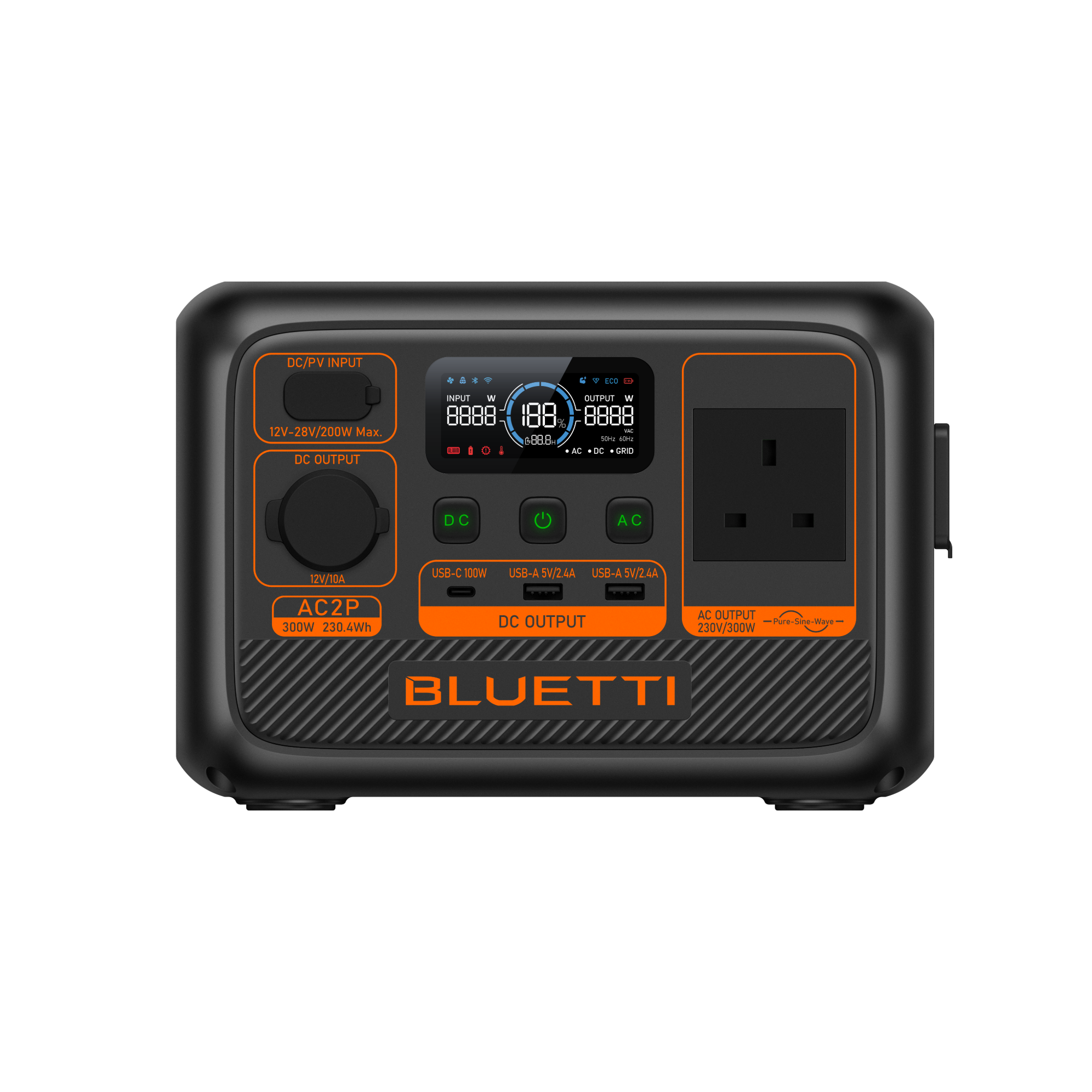 BLUETTI AC2P Portable Power Station | 300W 230Wh - BLUETTI UK