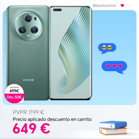 HONOR Magic5 Pro 12GB/512GB Meadow Green