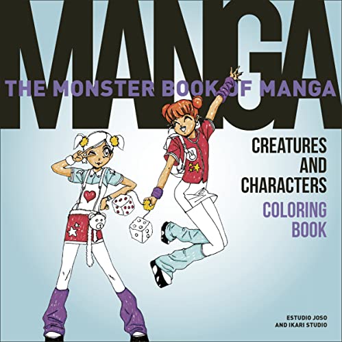 Monster Book of Manga Creatures Coloring