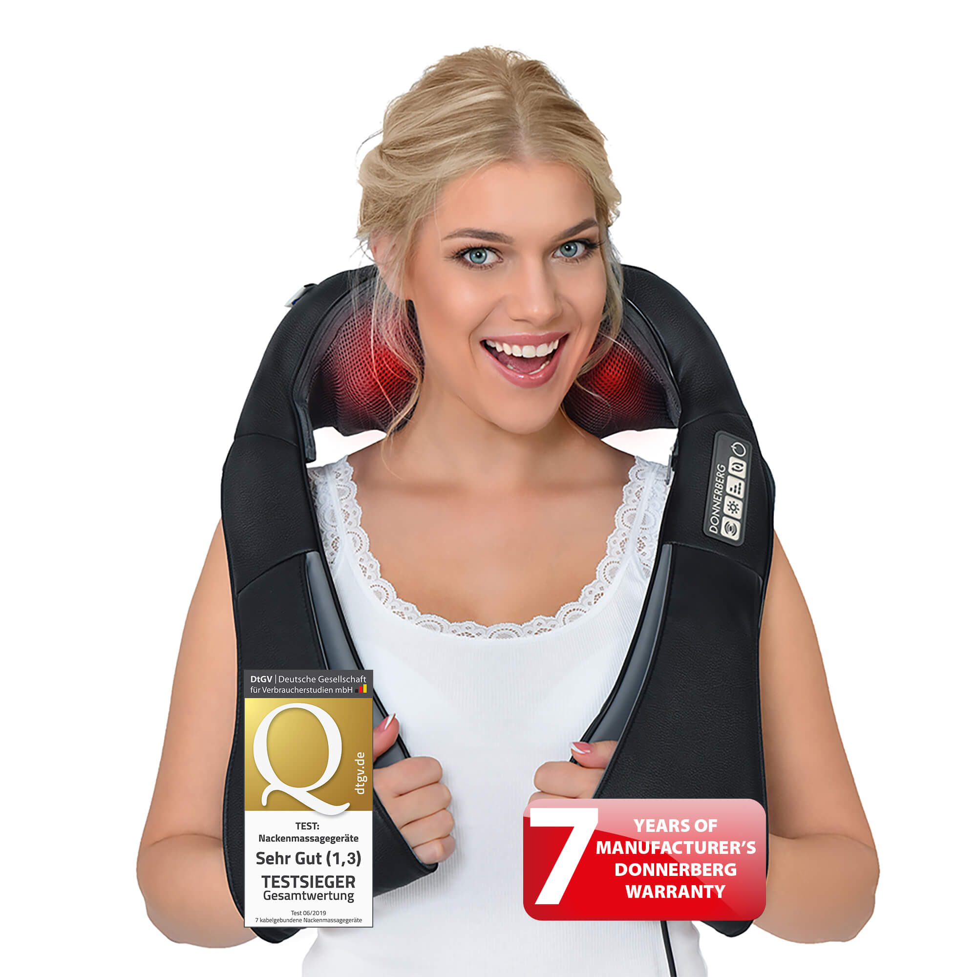 Neck and shoulder massager - Premium NM089 (black)