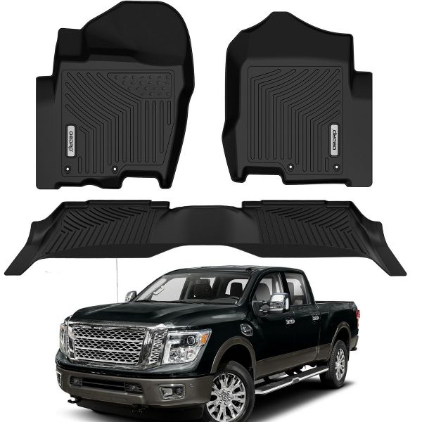 OEDRO All-Weather Floor Mats for Nissan Titan